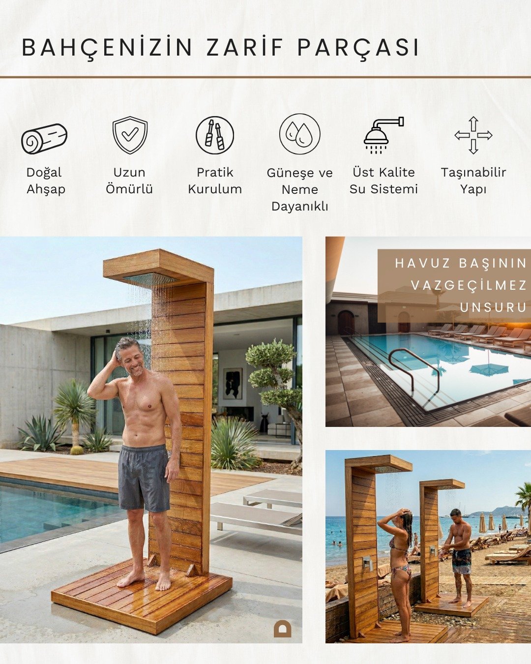 Bahçenize Şıklık Katacak Yeni Trend: Portatif Bahçe Duşları